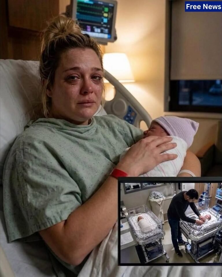 After a Difficult Delivery, a Nurse Handed Me My Baby – Then Whispered That I Needed to See a Video About My Husband