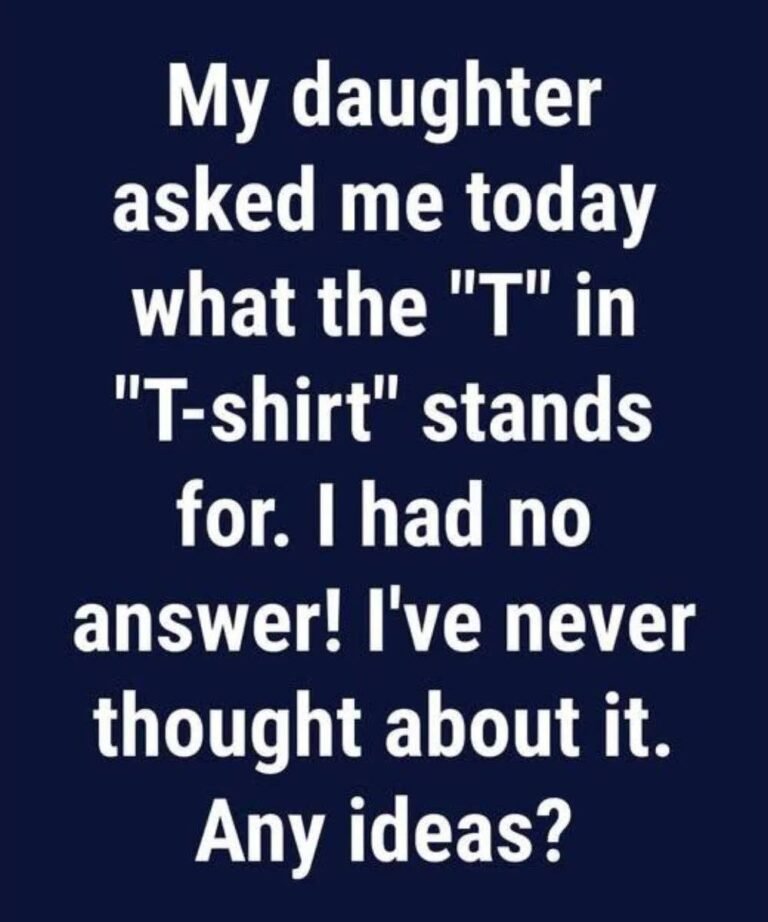 Why Do We Call Them T-shirts?