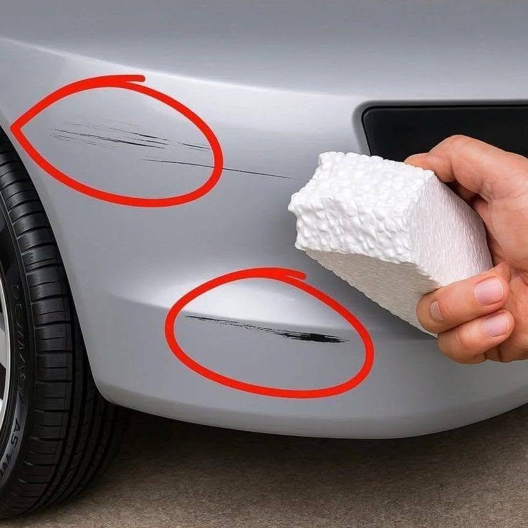 How to remove car scratches with foam in minutes: a step-by-step guide…see more