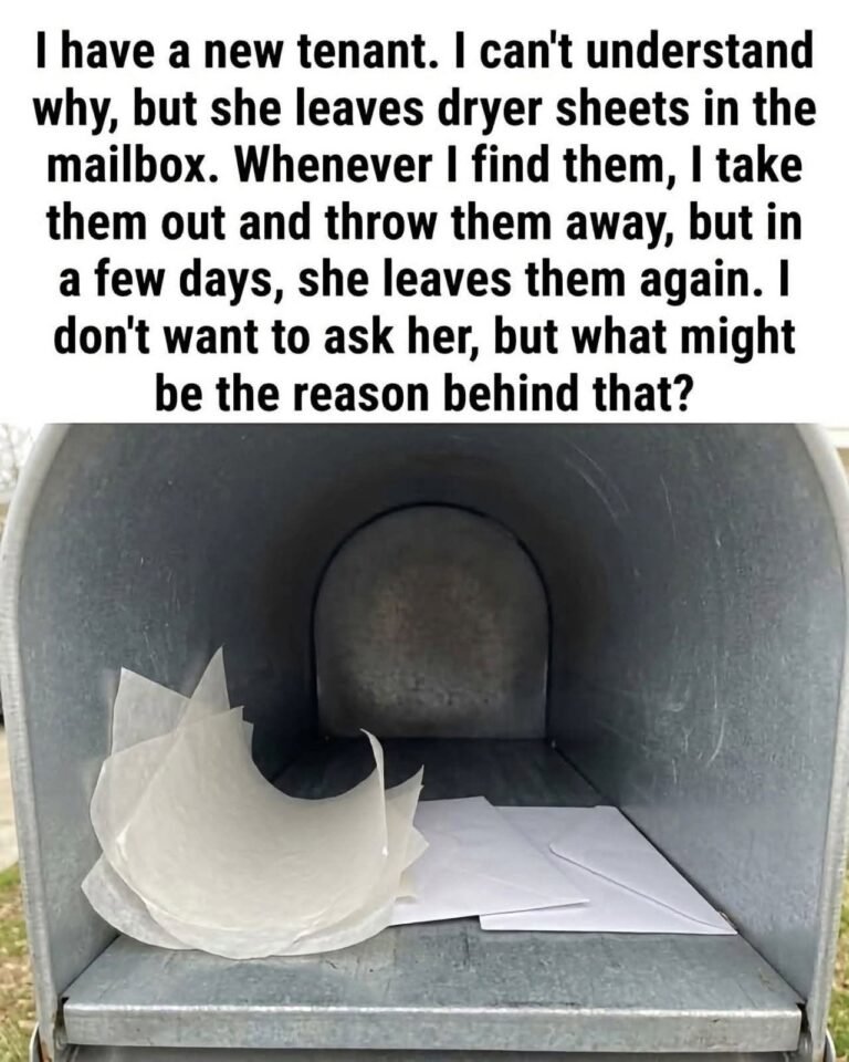 What It Means If You Find a Dryer Sheet in Your Mailbox