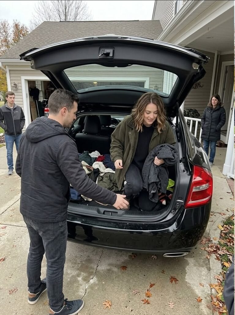 ON MY SON’S WEDDING MORNING, OUR FAMILY DRIVER PUSHED ME INTO THE TRUNK AND THREW A BLANKET OVER …