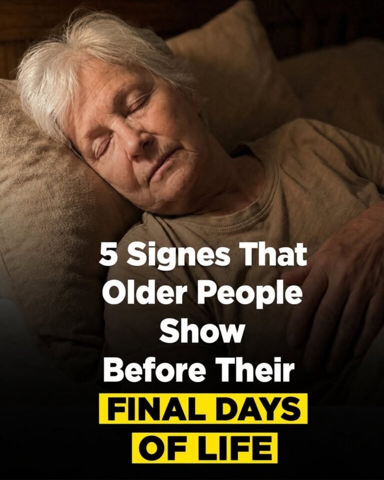 These 5 subtle signs of aging that we notice too late in our loved ones