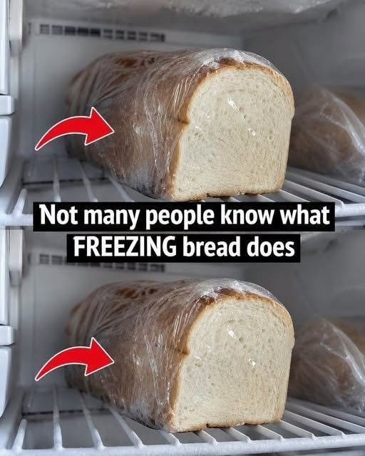 Freezing bread can preserve freshness, but improper storage causes dryness.