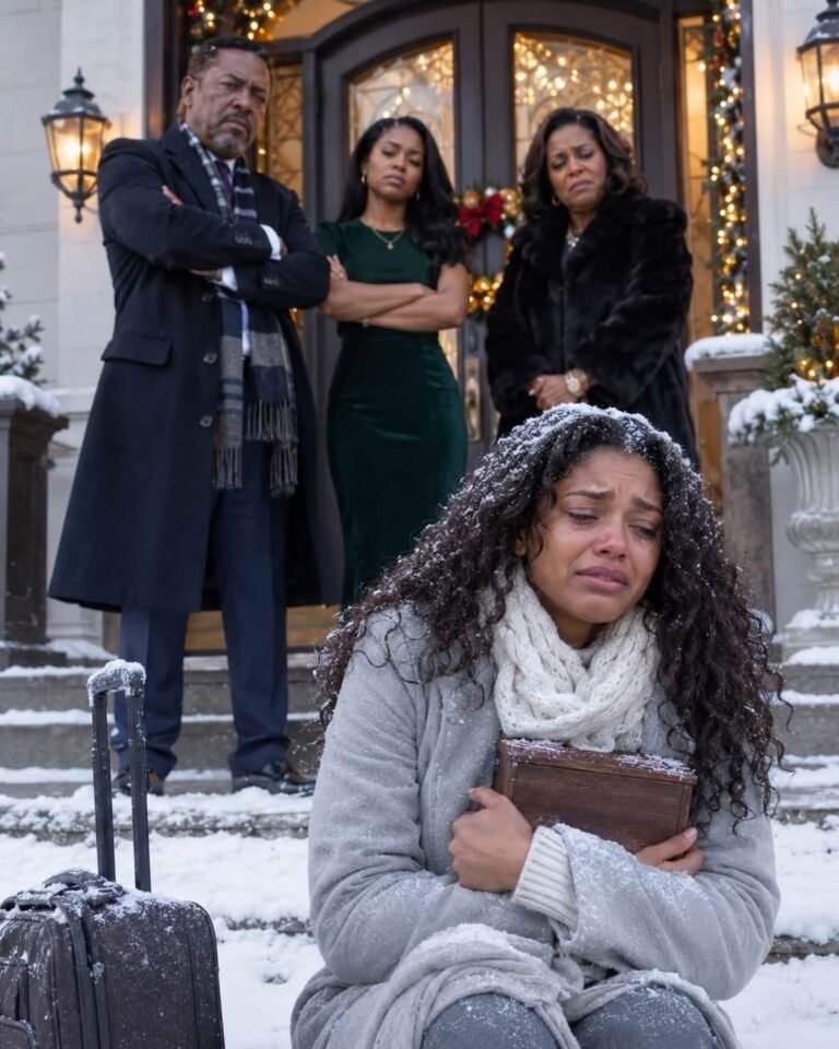 My Parents Threw Me Out on Christmas—Then the Bank Saw Grandpa’s Box