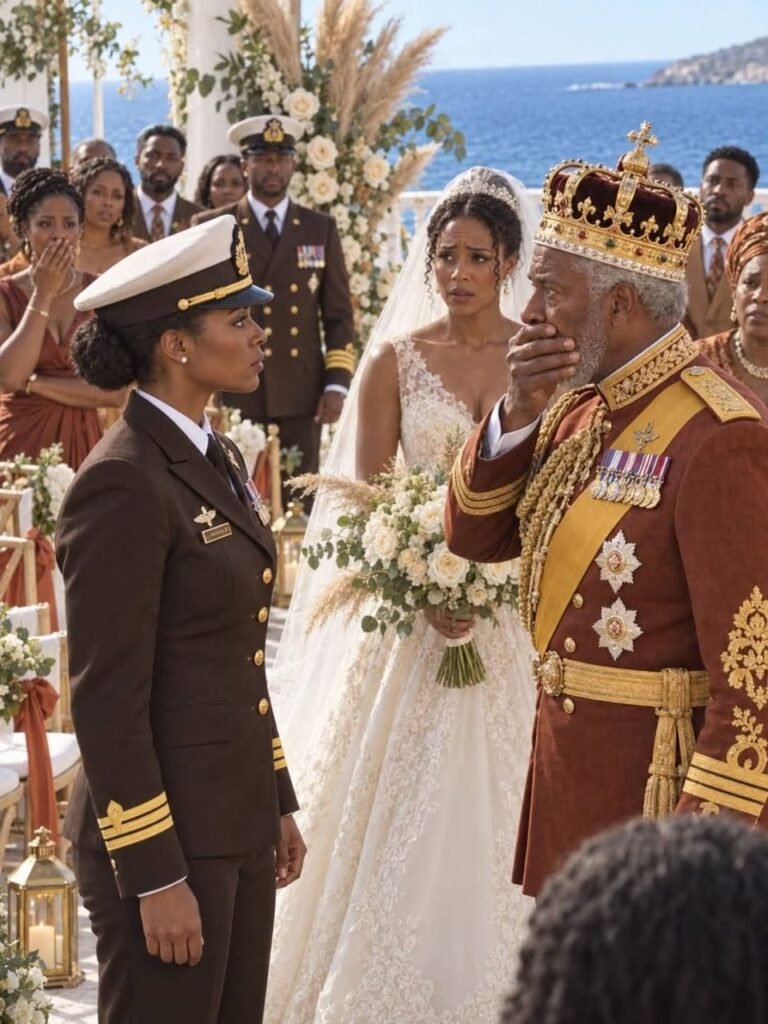 My Sister Called My Navy Uniform a Disgrace and Erased Me From Her Royal Wedding — Until the King Walked Past Her to Shake My Hand —