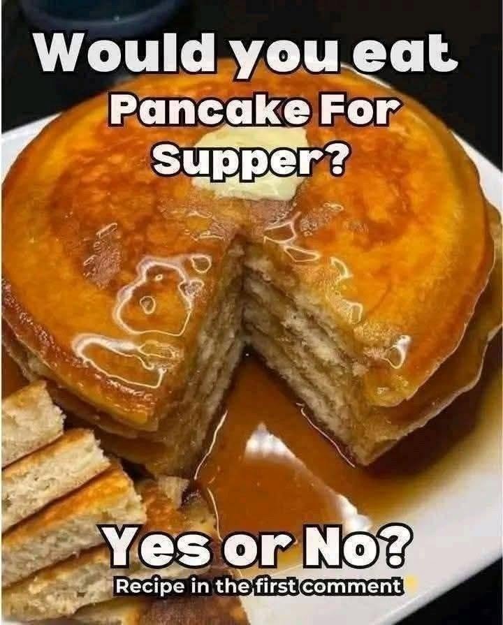 Pancake Supper