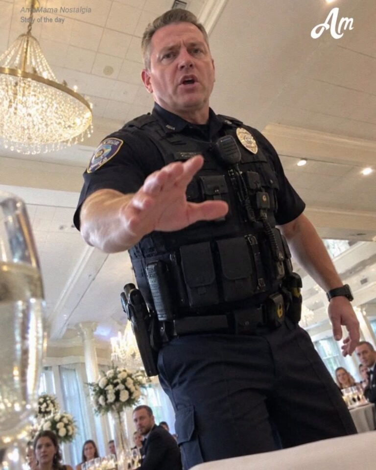 A Police Officer Walked Into My Wedding Reception and Shouted, ‘Step Away from Your Glass! You Can’t Drink from It!’