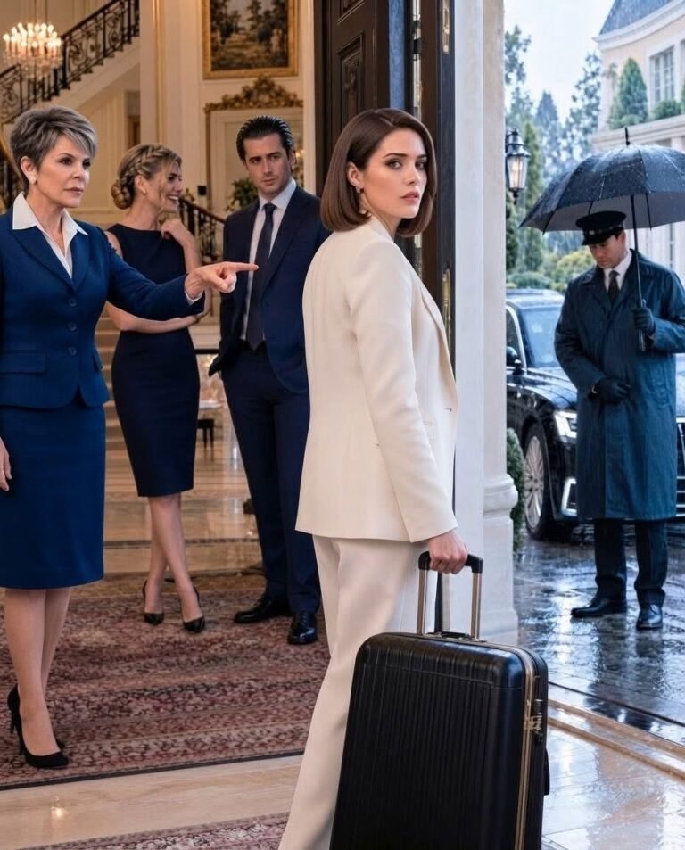 After signing the divorce papers, my mother-in-law gave me 24 hours to leave. I opened the safe, grabbed documents, and called a luxury car. She sneered, “Trying to show off now?” I smiled. “Tomorrow, you’ll understand exactly why.”