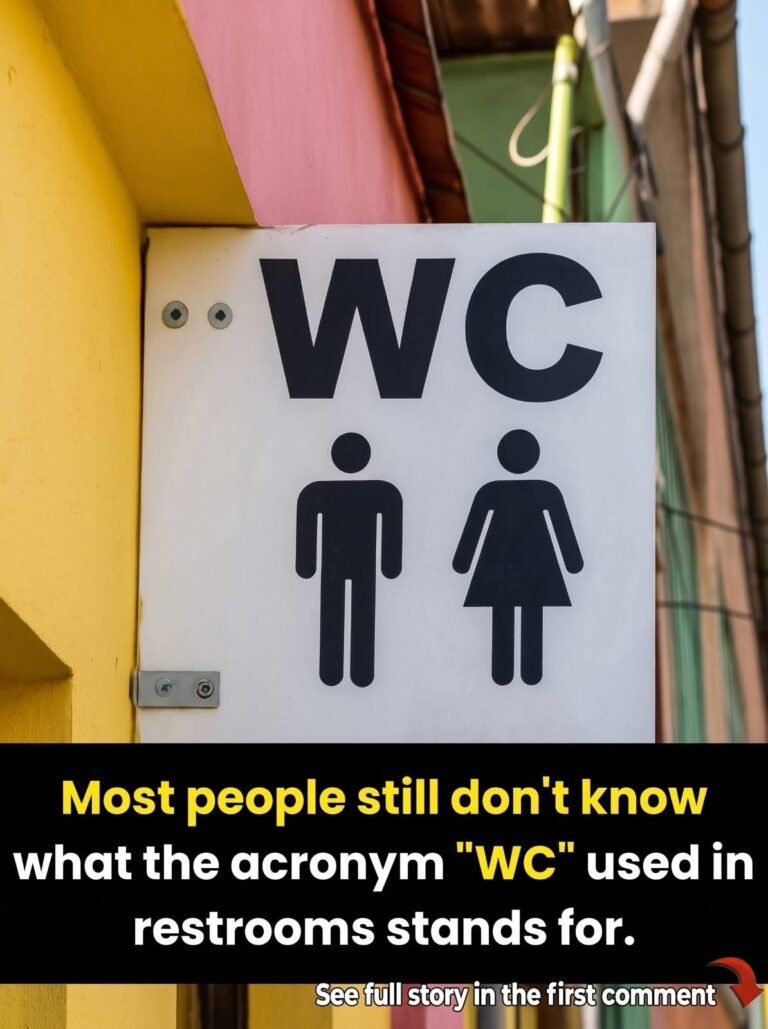 Most Public Toilets Have a ‘WC’ Sign Outside, But No One Seems to Know What It Means???