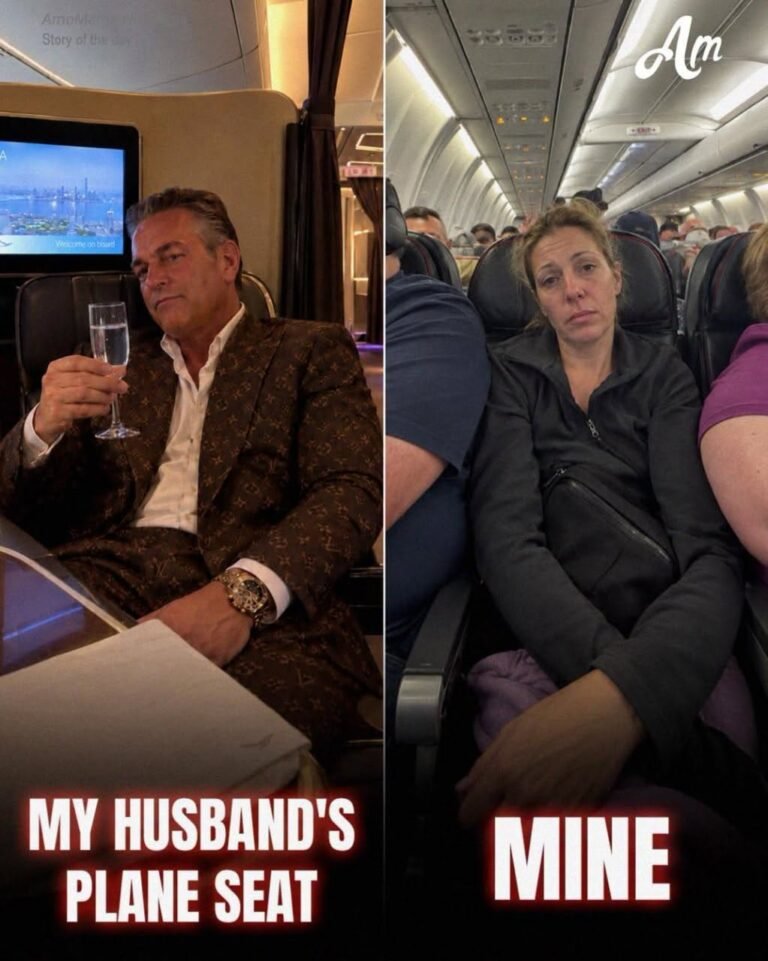 My Husband Bought Himself First Class and Left Me in Economy on Our 25th Anniversary – Then the Captain Announced My Name over the Speaker and Asked Me to Come Forward Alone