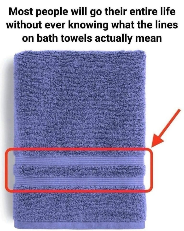 Why Do Bath Towels Have Lines? The Practical Design Detail Most People Miss… see more