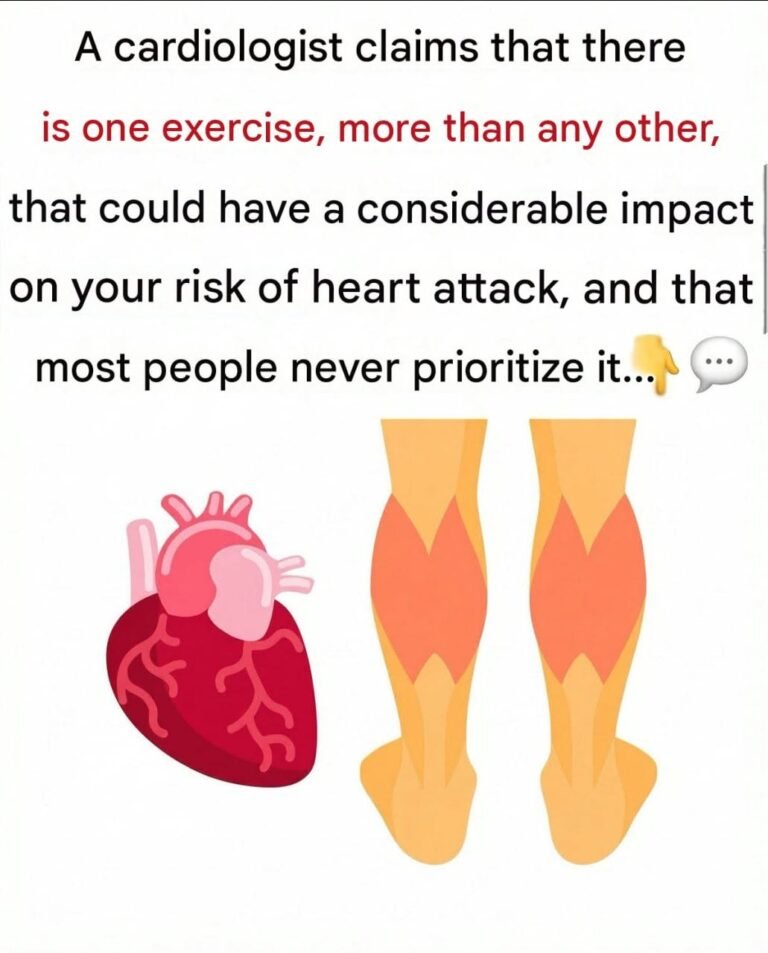 A cardiologist reveals the number one exercise to prevent a heart attack