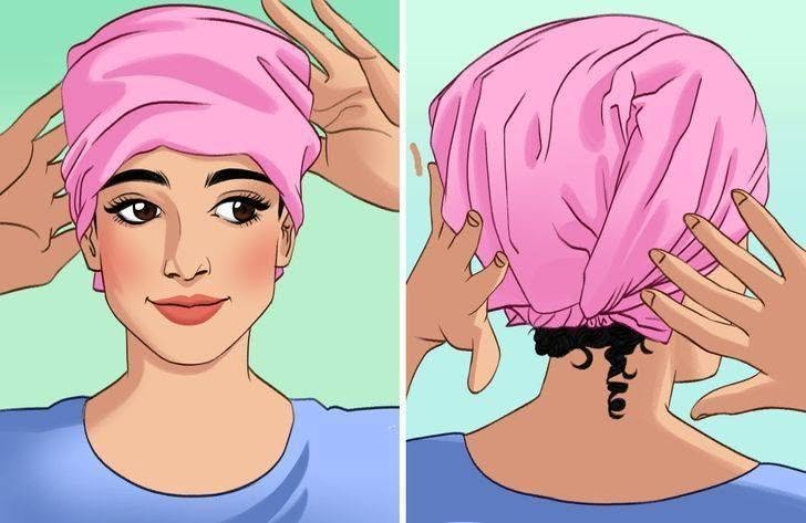 The Overnight Hair Hack Everyone Can Use Why You Should Sleep in a Silk Hair Bonnet