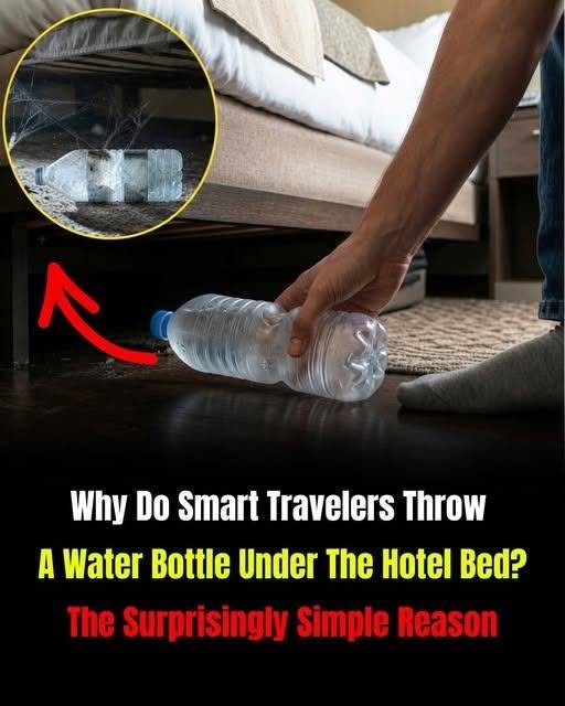 Why Do Smart Travelers Throw A Water Bottle Under The Hotel Bed? Once You Know The Reason, You’ll Wish You’d Learned It Sooner!
