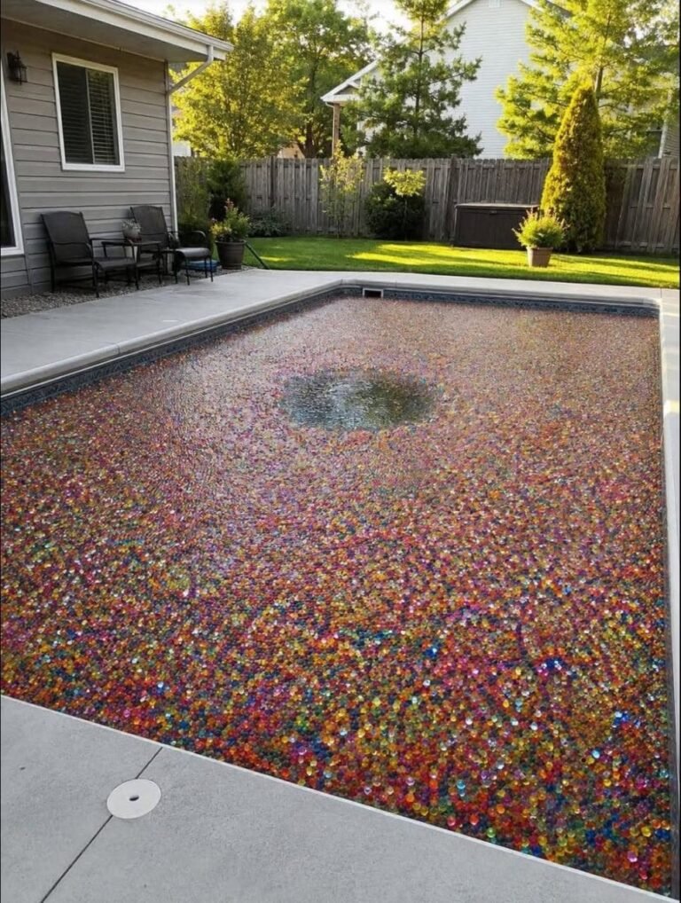 My Swimming Pool Was Filled With Orbeez Until We Found What Was Hidden At The Bottom