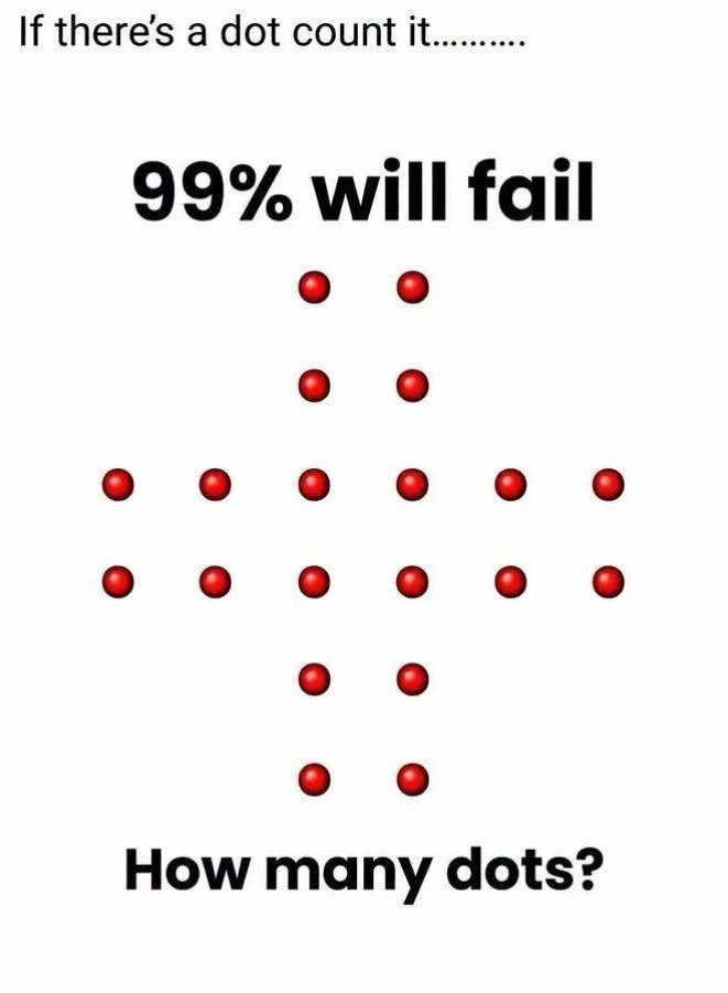 How Many Dots Do You See?
