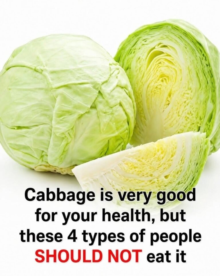 The 4 types of people who shouldn’t eat cabbage